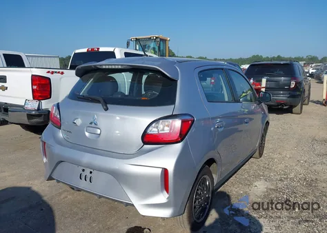 2022 Mitsubishi Mirage Es/Le from USA, damaged, VIN ML32AUHJ8NH002696